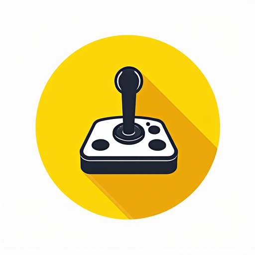  Black line art headset icon over a vivid yellow circle, representing a trained ride operator included with every 18+ novelty rental. Ensures fun and safety for all mechanical bull alternative events.